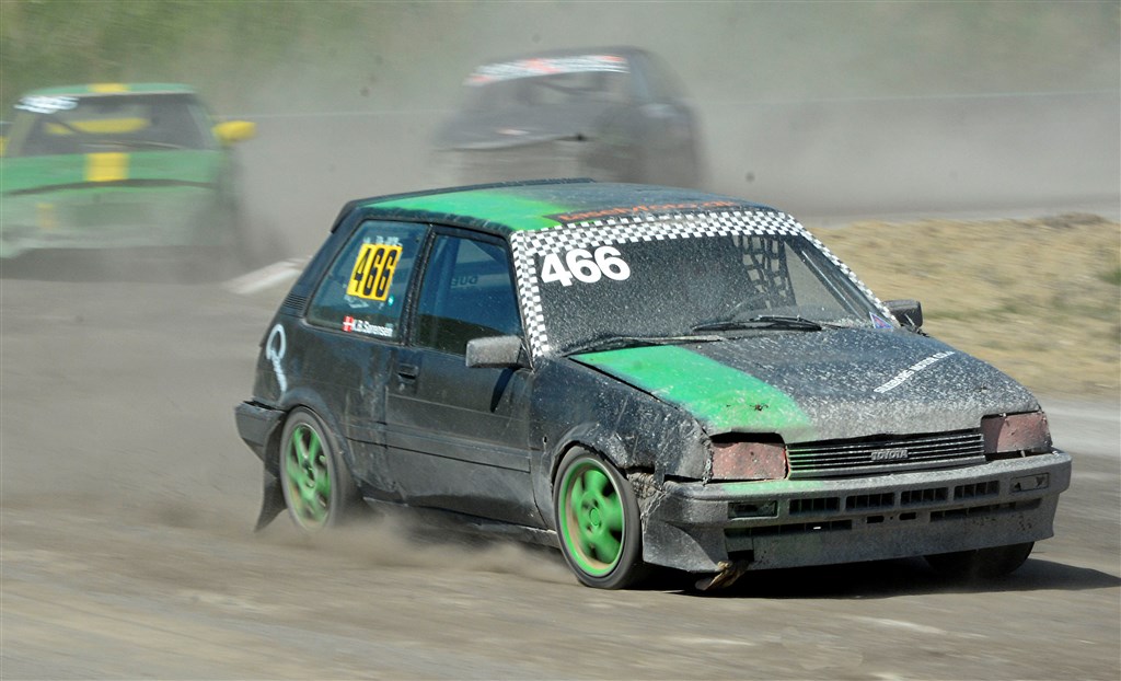 Kenneth Brian Sørensen har bygget en ”ny” FR-racer til DM-slutfighten.
(Foto: Åge Keseler Kirketerp)